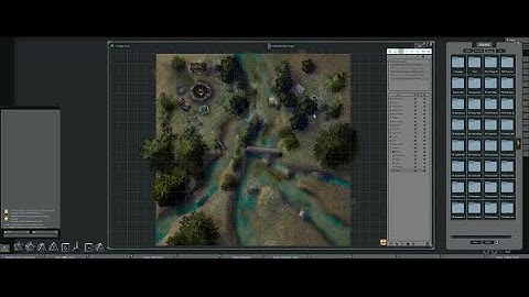 Fantasy Grounds Unity Map & Image Creation with Joshua Watmough- Post Apocalyptic Campground part 2