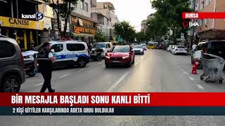 Bir Mesajla Başladı Sonu Kanlı Bitti 2 Kişi Gittiler Karşılarında Adeta Ordu Buldular