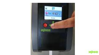 WAGO SmartPrinter - Tutorial Ref. 2009-110. Cinta rígida para borneras WAGO.