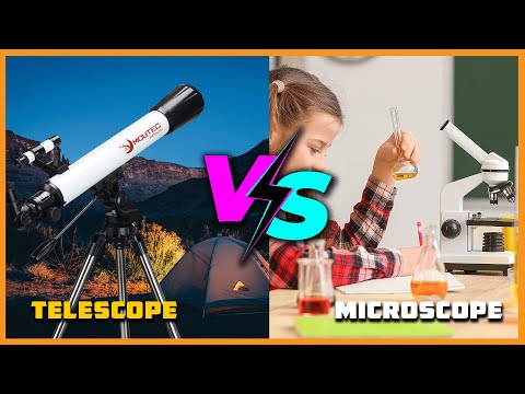 Telescope vs Microscope