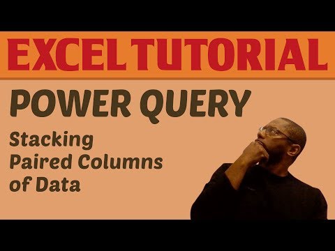 Power Query: Stacking