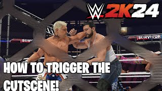 WWE 2K24: How To Strike Cody Rhodes In The Center Of The Ring In MyRise Mode (Easiest Method)