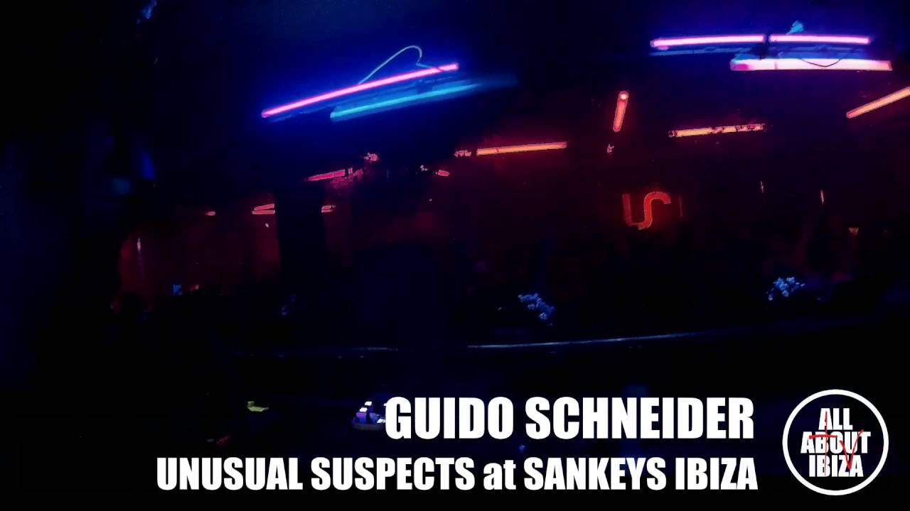 Download GUIDO SCHNEIDER at UNUSUAL SUSPECTS SANKEYS IBIZA  © AllaboutibizaTV
