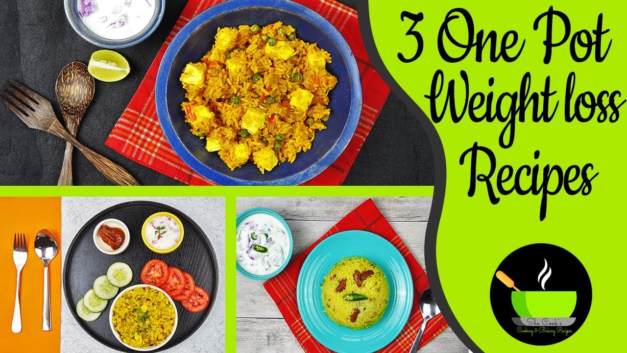 3 One Pot Weight-Loss Recipes | Dinner Recipes | Healthy Rice Recipes For Weight Loss | She Cooks