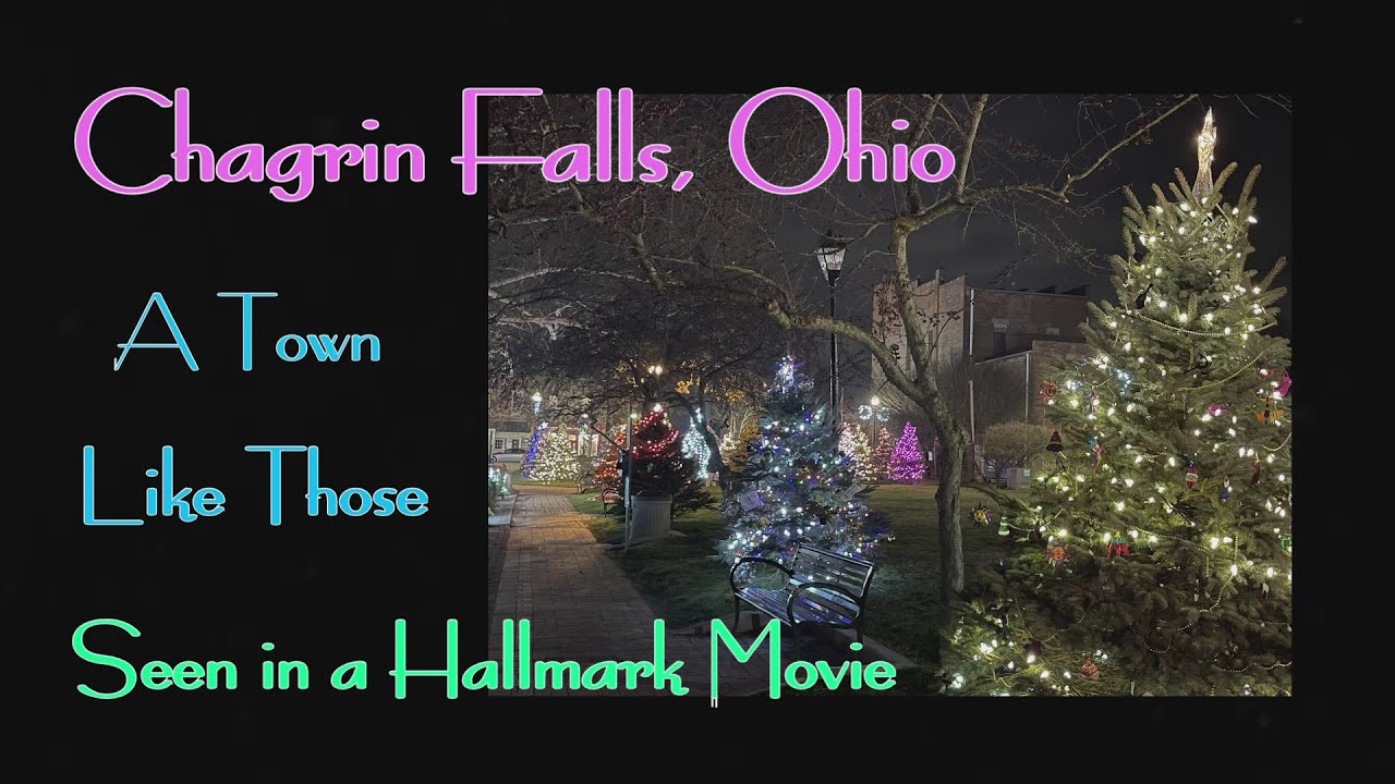 Christmas in Chagrin Falls, Ohio A Town Like Those Seen in a Hallmark