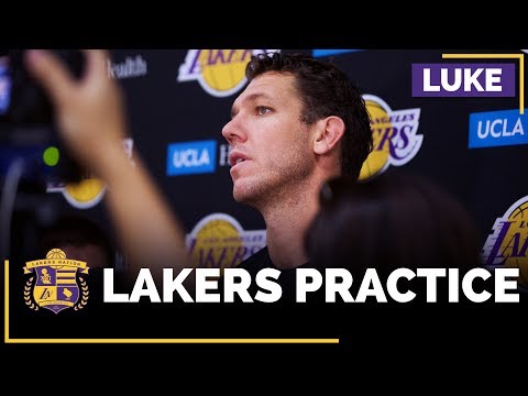 Luke Walton On Julius Randle Taking Minutes Away From Brook Lopez