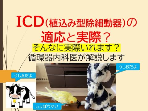 ICD植込み型除細動器の適応と実際(基礎から実際のところを循環器内科医が解説します)