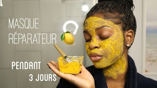 Je teste un masque contre les tâches d’hyperpigmentation pendant 3 Jours.