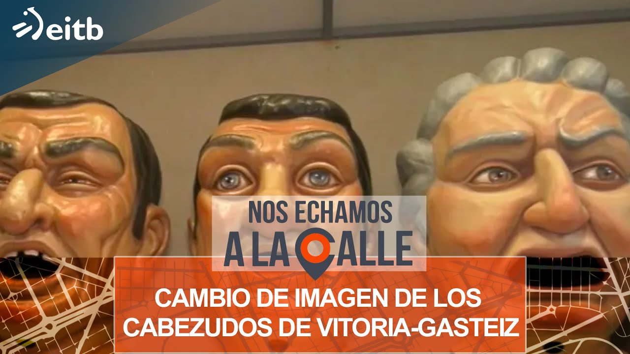 ¿Os gusta el cambio de imagen de los cabezudos de Vitoria-Gasteiz?