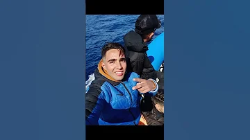 شاهدوا وصول حراقة جزائرين الى الشواطئ الاسبانية في بوطي 