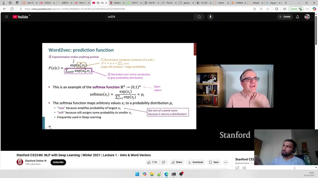 Exploring CS 224N Stanford Course | Deep Dive into Natural Language Processing | Session 2