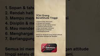 Mindset•7 Ciri Orang Berattitude Tinggi #storyharian #reminder #storytime #mindset