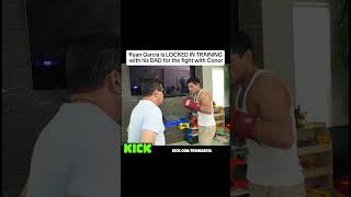 Ryan Garcia Training With Dad For Conor McGregor Fight