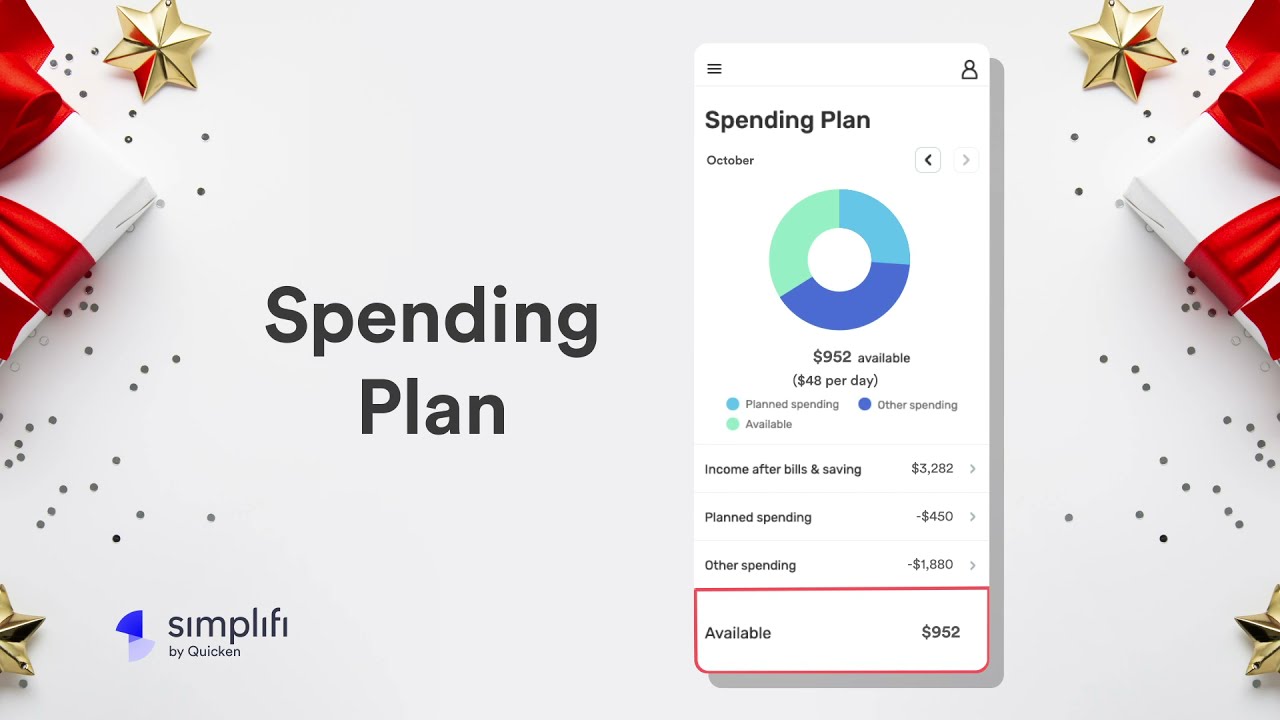 How Simplifi by Quicken can help you stay on top of your holiday spending