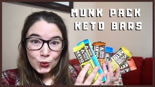 MUNK PACK KETO BAR TASTE TEST