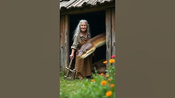 Rescue Chickens From Giant Python 🐔🐍  #animals  #funny  #shorts s