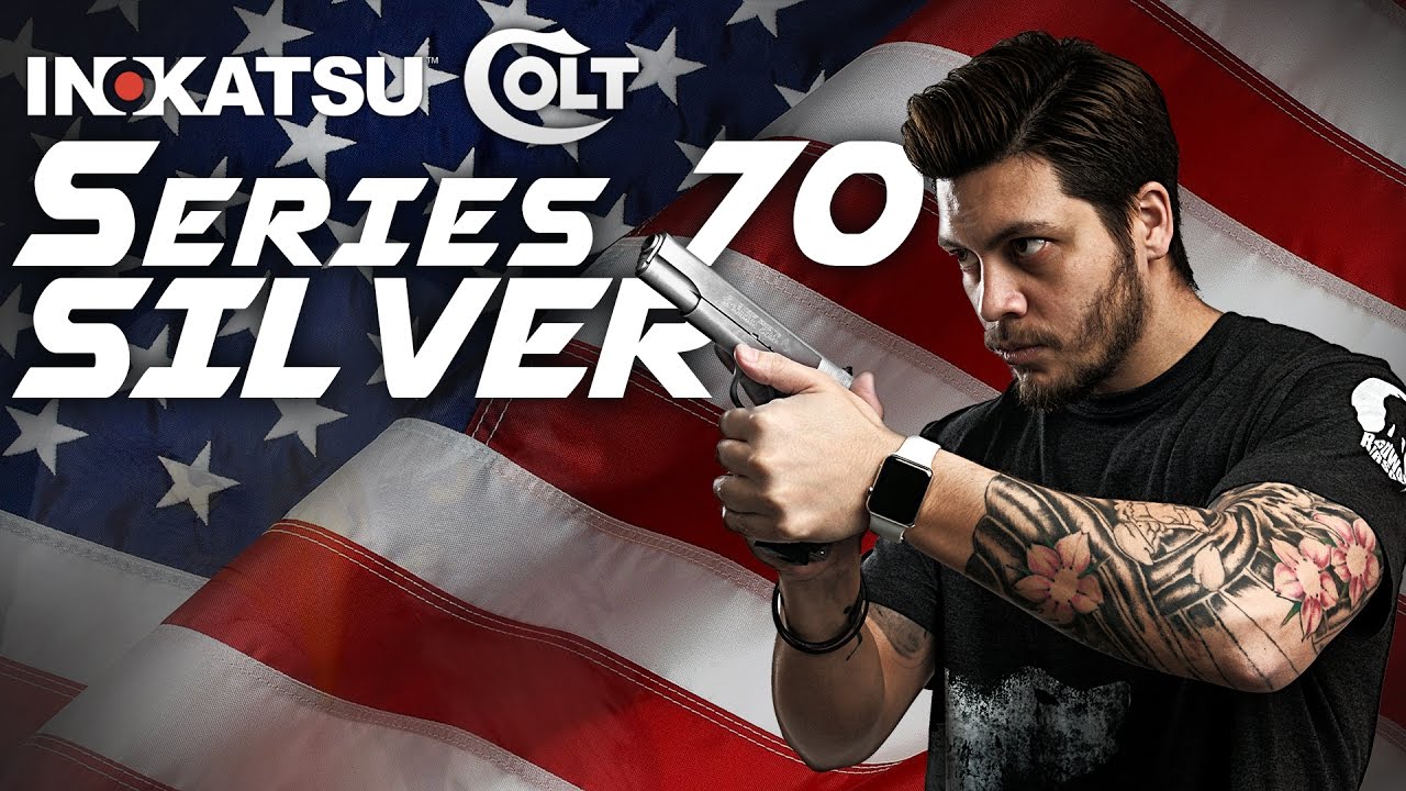 Polished History, Inokatsu COLT Series 70 Silver - RedWolf Airsoft