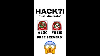 ✨ FREE PRIVATE SERVERS ON ROBLOX?! 😳