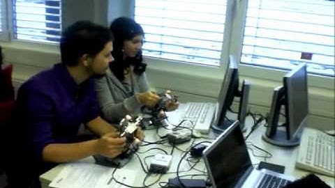 Lego Mindstorms meets Matlab Rennsimulation