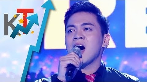 TNT All Star Grand Resbak Round 1 Sofronio Vasquez sings Michael Buble