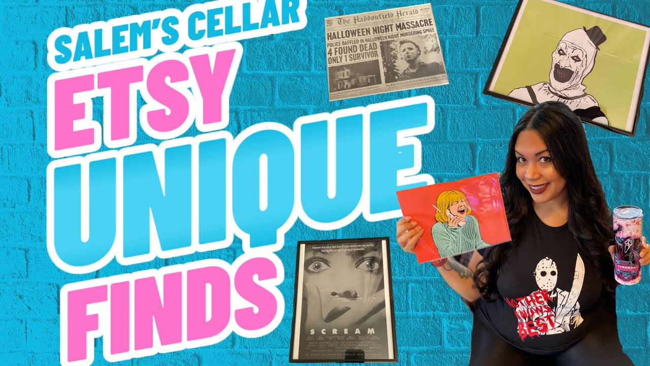 Unique Etsy Horror Pop Culture Finds