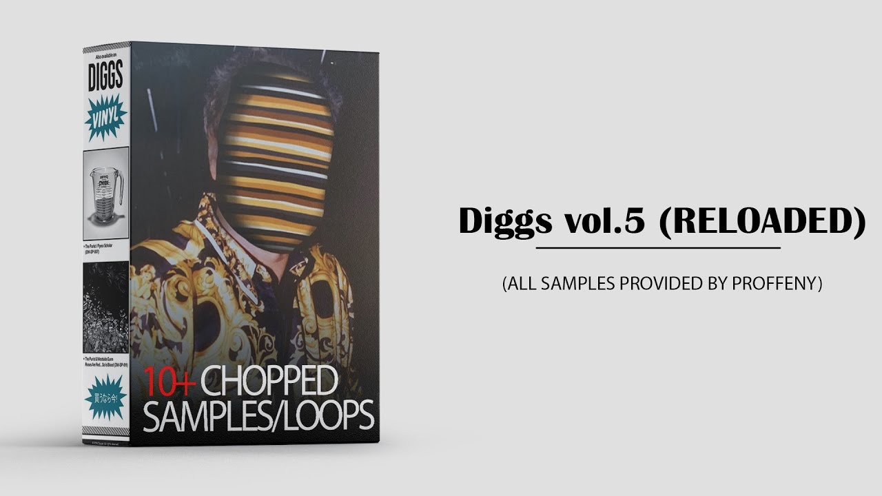 Diggs (Reloaded) Vol.5 (Griselda Edition) - Chopped Sample Pack (Dark,Soulful,Rare Samples)