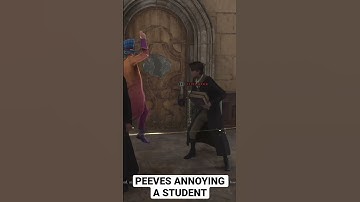 Peeves is so Annoying in Hogwarts Legacy #hogwartslegacy #nextgengaming #peeves