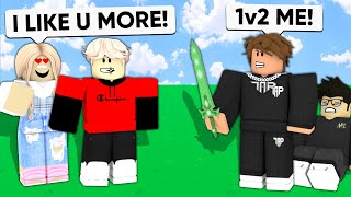 She CHEATED On Her BOYFRIEND, So I Got REVENGE On Her.. (Roblox Bedwars)