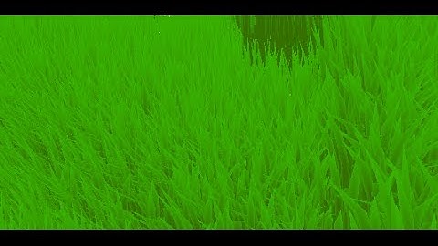 Real Time Rendering of Grass
