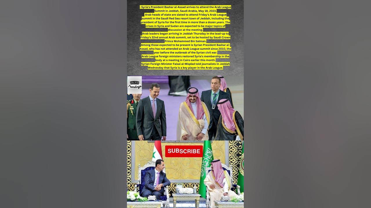 Unprecedented summit president bashar al assad s return to the arab