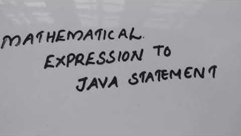 MATHEMATICAL EXPRESSIONS TO JAVA STATEMENT|PART 1 |ICSE COMPUTER |BORAD EXAM QUESTIONS