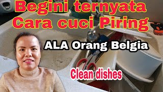 NAH INI DIA FAKTANYA!! Belajar Cuci Piring ala Orang Belgia🇧🇪