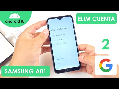 Eliminar Cuenta de Google Samsung Galaxy A01  Android 10  Mtodo 2
