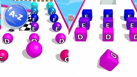 A - Z Run Level 1 - 6 ( Android & IOS GamePlays )