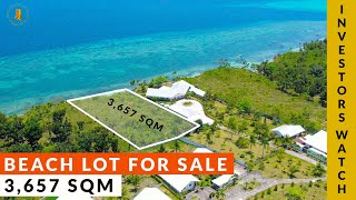 WHITE BEACH LOT FOR SALE