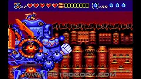 Sparkster (Sega Genesis / Mega Drive) Intro