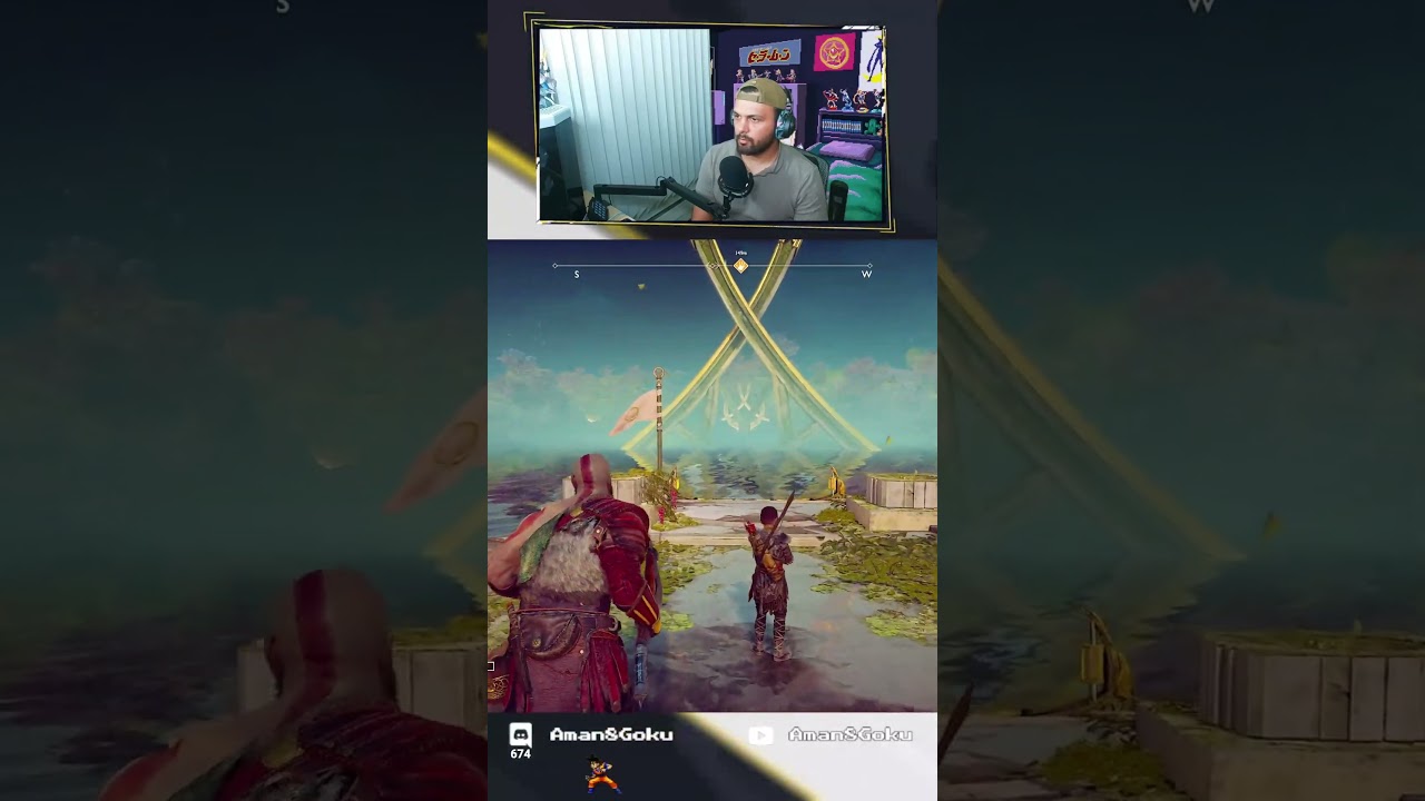 Funny god of war moments 😂😂 | Aman8goku | 