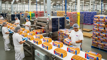 FULL PROCESS | Inside the Wonder Bread Factory – How Millions of Loaves Are Made Every Day