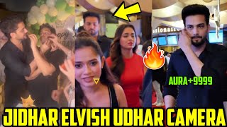 Elvish Yadav At jannat zubair Glory Event 🤯 Elvish celebrate Samarth Jurel birthday,Elvish Yadav