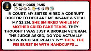 My Sister Called Me “Mentally Ill” In Court - Until The FBI Agents Burst In And Handcuffed...