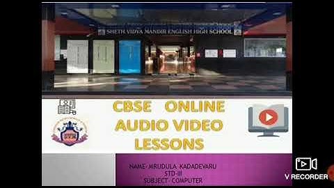 SVM CBSE || STD 3||COMPUTER||CH:7|| LET