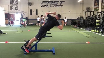 Rotational Back Extension 45 Degree Bench