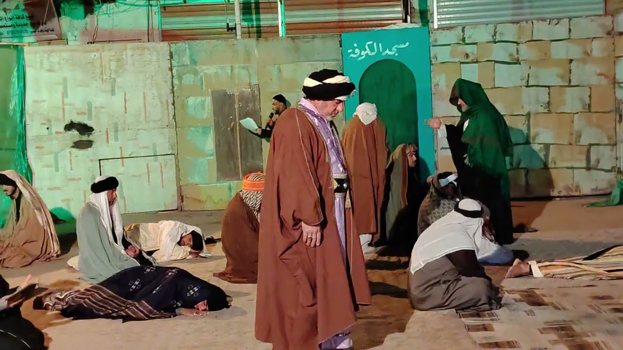 هيئه خدمه اهل البيت حله شارع ابو القاسم استشهاد امير المؤمنين عليه السلام 19 رمضان 