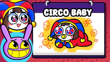Pomni DESIGNED the Digital Circus BABY on the Gartic Phone