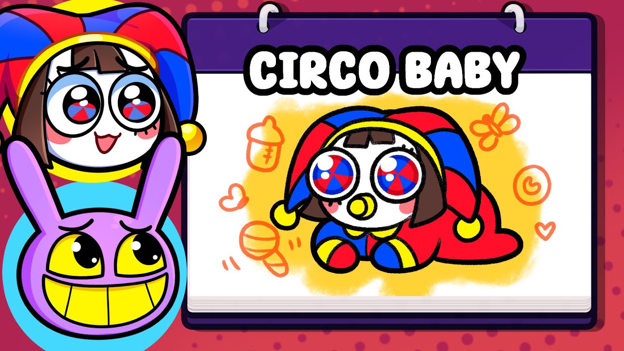 Pomni DESENHOU o Circo Digital BEBÊ no Gartic Phone