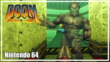 Doom 64 100% Nintendo 64 Watch Me Die Walkthrough (Level 3: Main Engineering)
