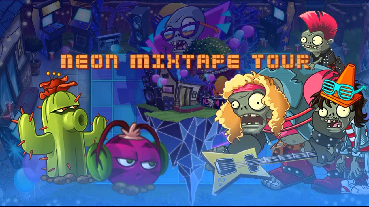 neon mixtape tour theme