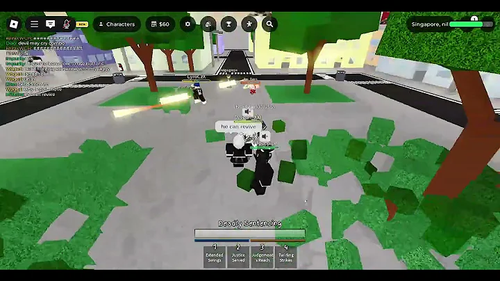 JJS admin character "Immortal Blaze / Fujiwara no Mokou" found footage 2