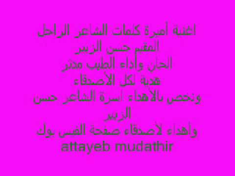 الطيب مدثر أغنية أميرة  
