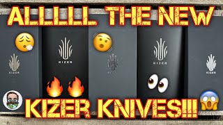 ALL OF THE NEW KIZER KNIVES DROPPING TONIGHT!!! THIS IS ONE EPIC DROP!!! 😱🫨🔥🔥